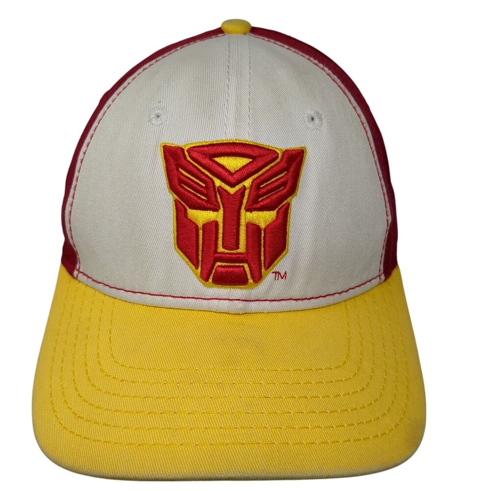 Transformers Autobots Strapback Hat Multicolor OS Adjustable Embroidered Cotton
